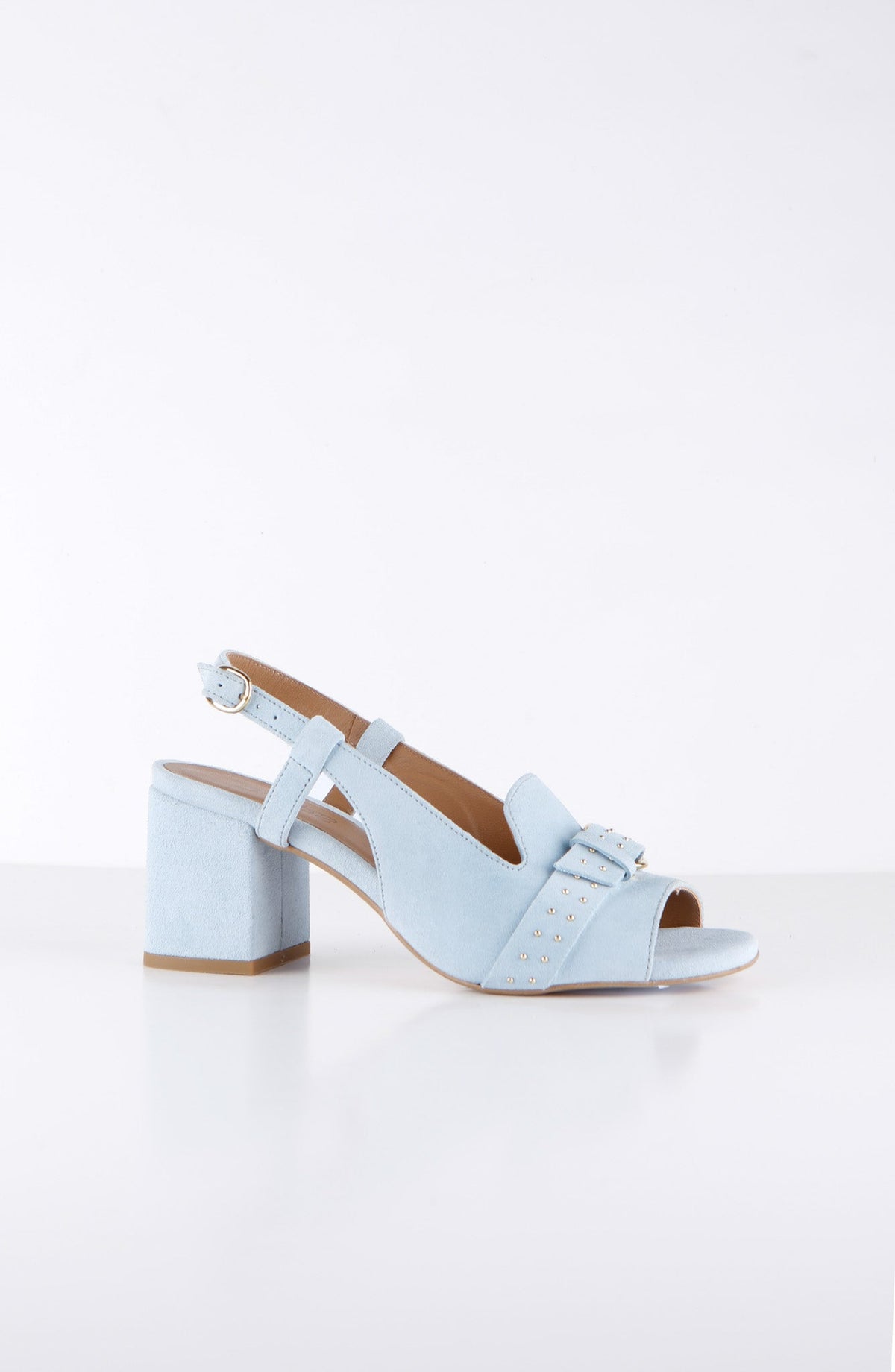 BOIRE suede - Hakken | Lt. Blue