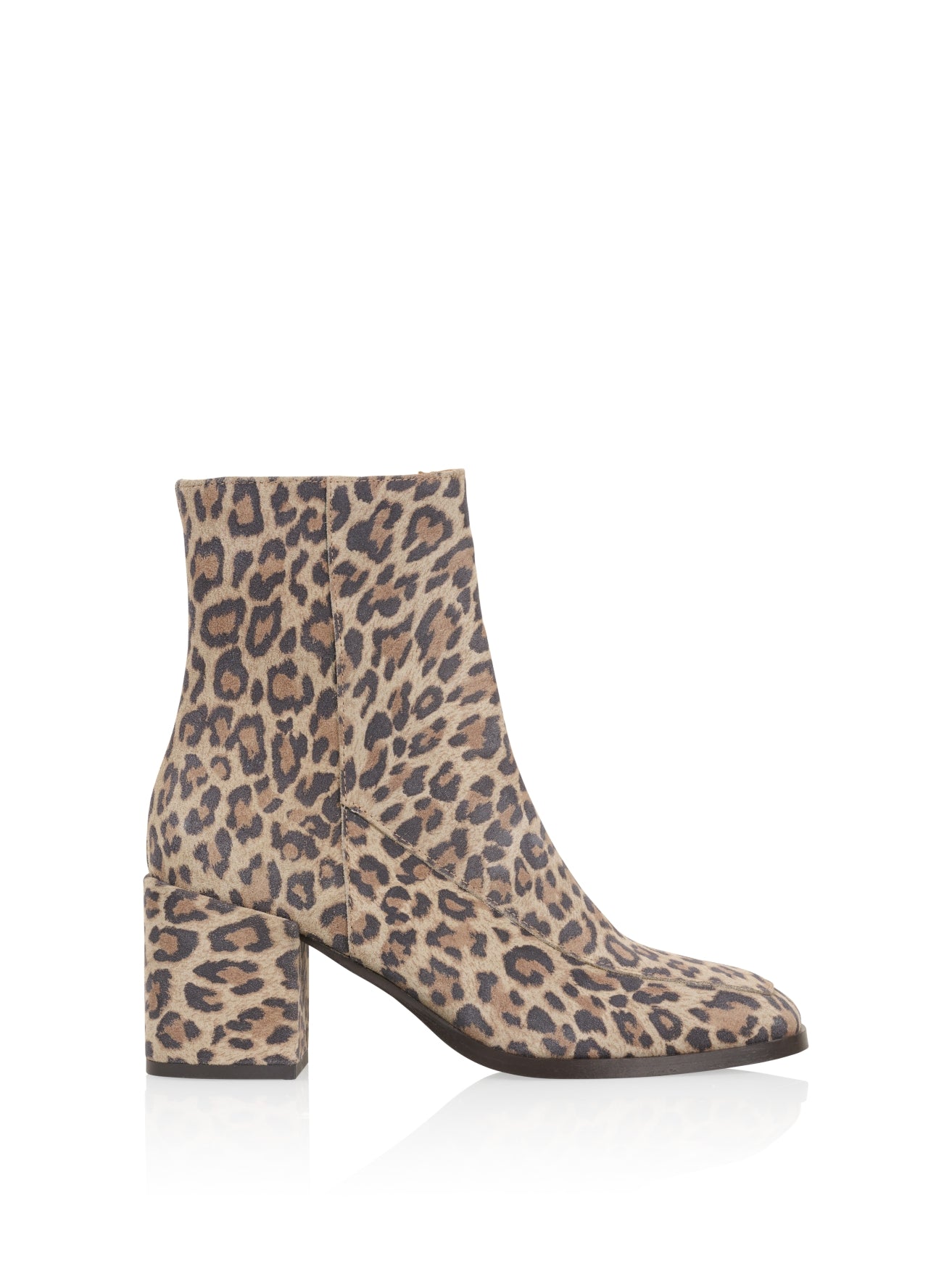 ARVIN Leopardenmuster - Stiefeletten | Beige