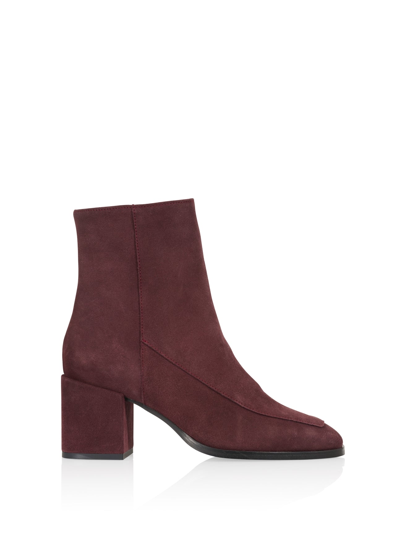 ARVIN suede - Enkellaarsjes | Bordeaux