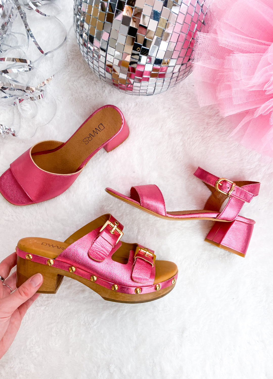 SEVILLA metallic - Hakken | Pink