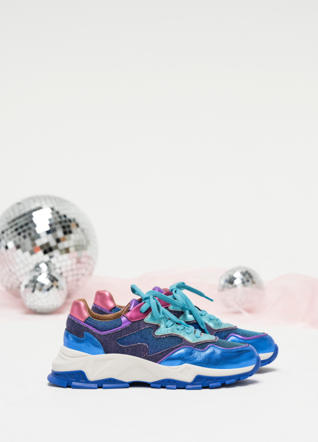 CHESTER sparkling - Sneakers | Kobalt / Aqua
