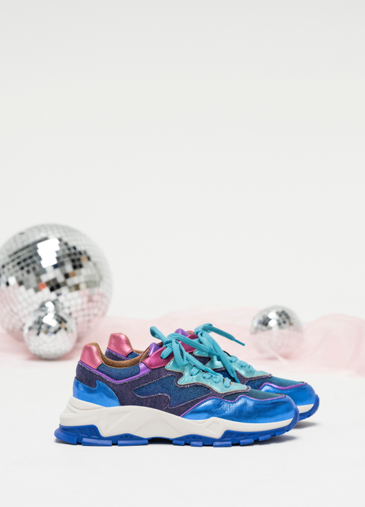 CHESTER sparkling - Sneakers | Kobalt / Aqua