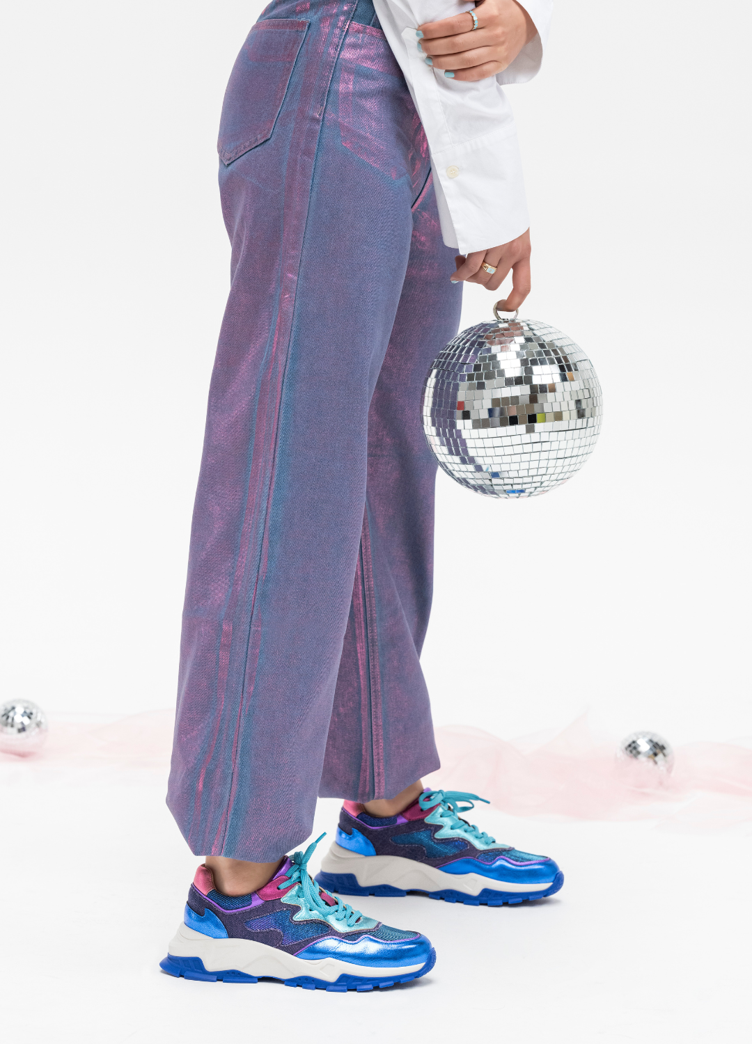 CHESTER sparkling - Sneakers | Kobalt / Aqua