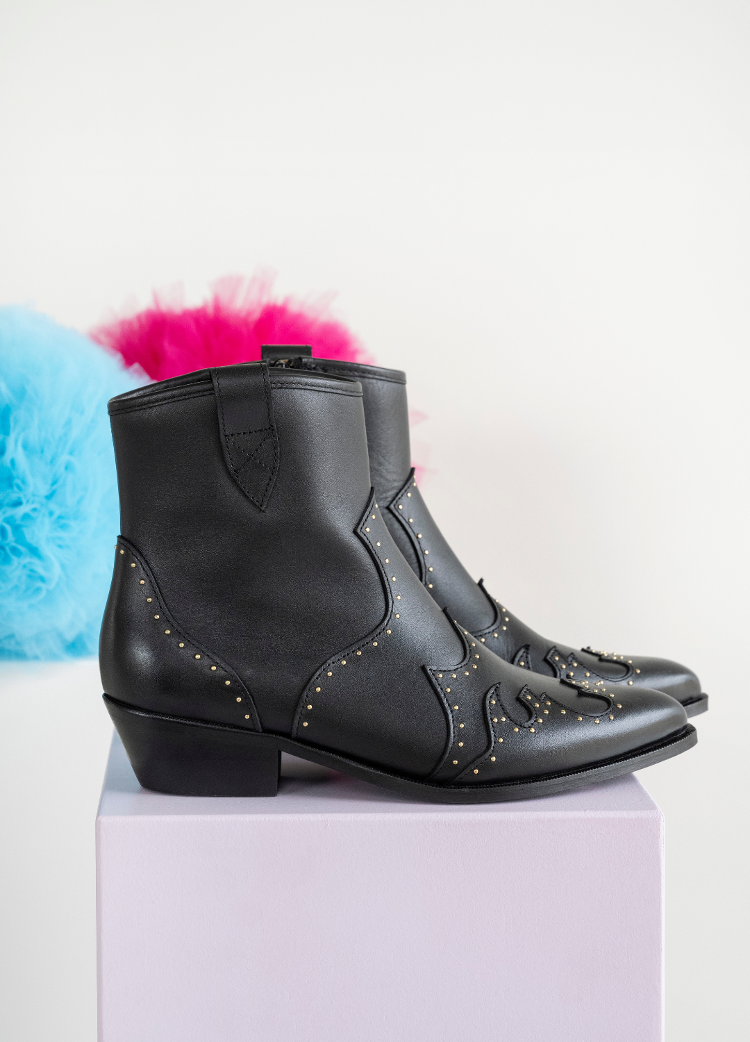 LYON Stollen - Westernstiefel | Schwarz