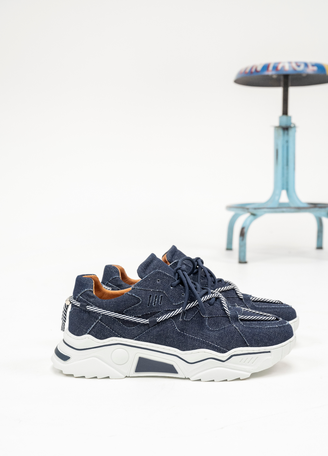 JUPITER MEN DENIM - Sneakers | Dark Blue / Jeans