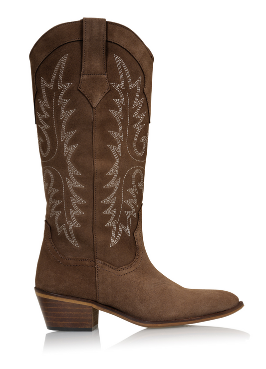 HONEY suede - Westernlaarzen | Brown