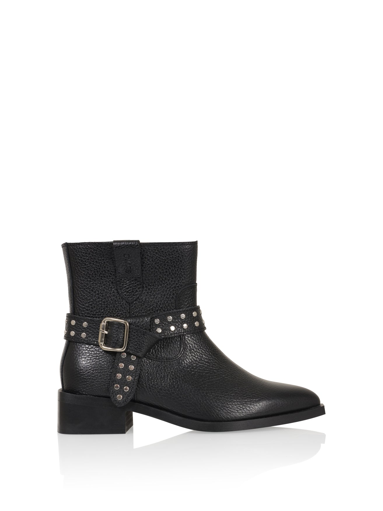 BJERRE leer - Bikerboots | Black