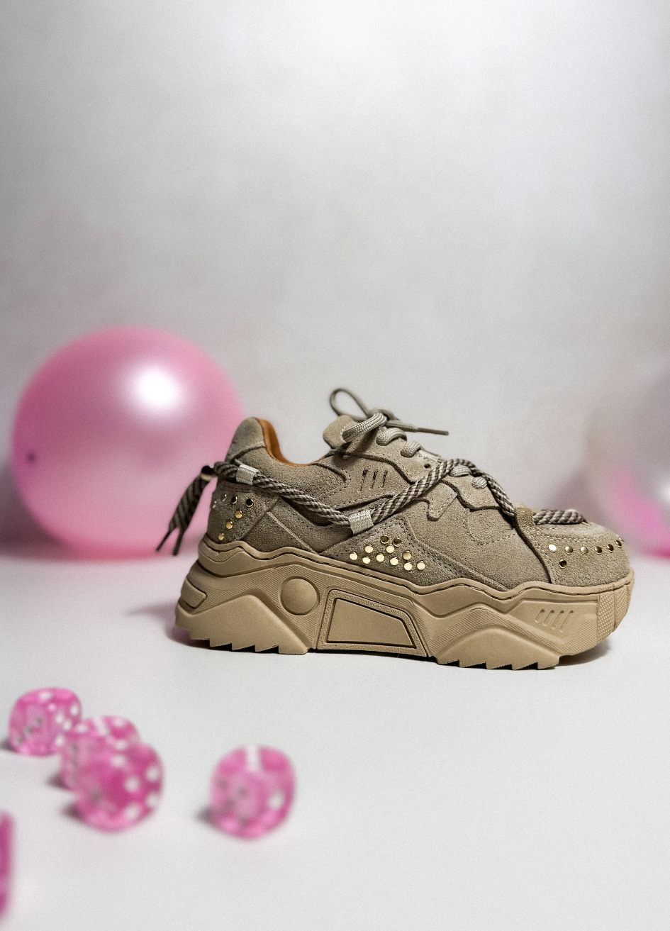 JUPITER STUDS KIDS - Sneaker | Beige