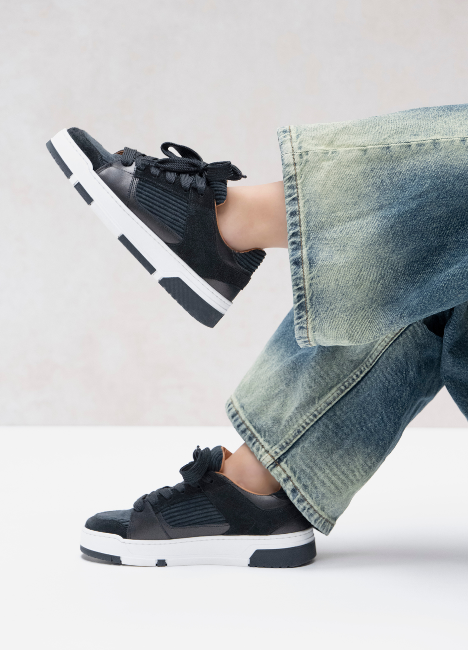 WHITBY corduroy - Sneakers | Black