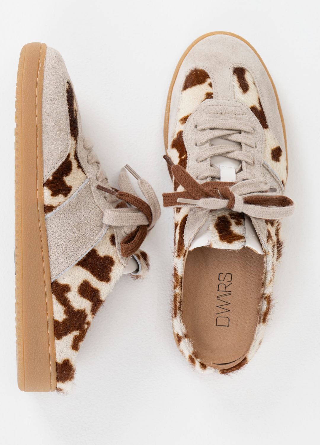 NOME cow hair on - Sneakers | Sand / Off white