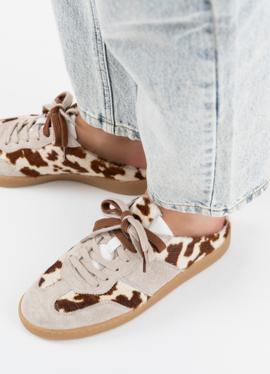 NOME cow hair on - Sneakers | Sand / Off white