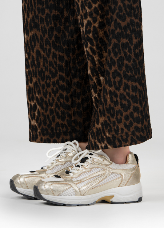 NEYA mesh - Sneakers | Champagne / White