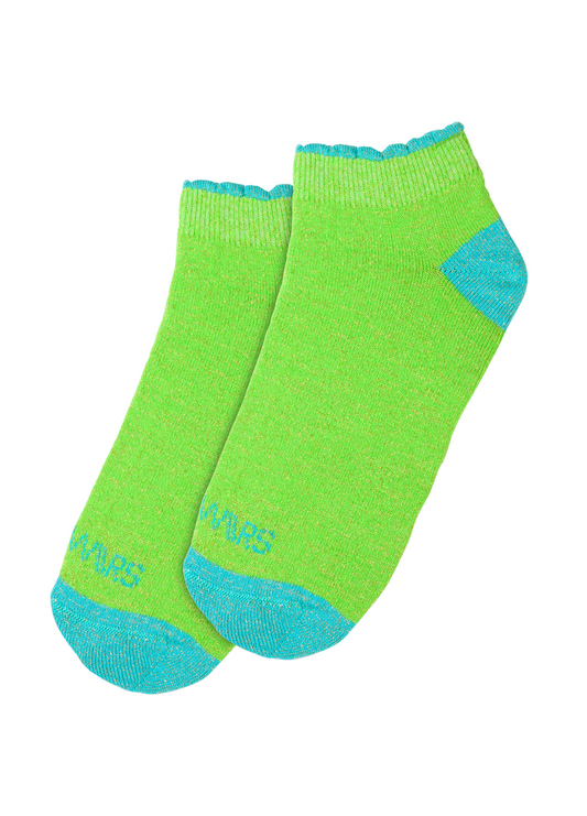 LIZZY SOCKS glitter - Sokken | Apple / Aqua