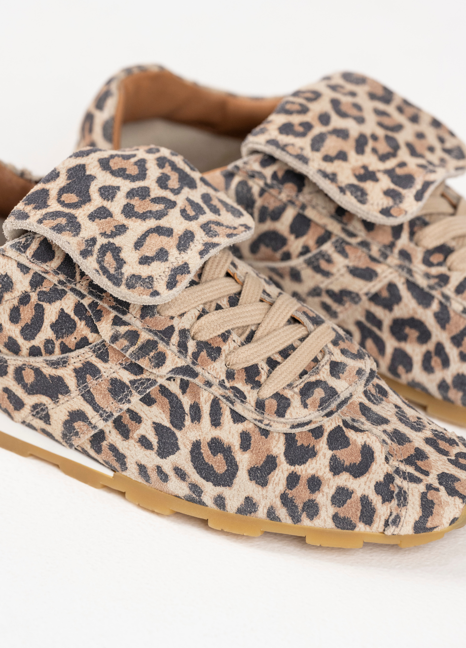 TUNE Leopard-Sneaker | Beige