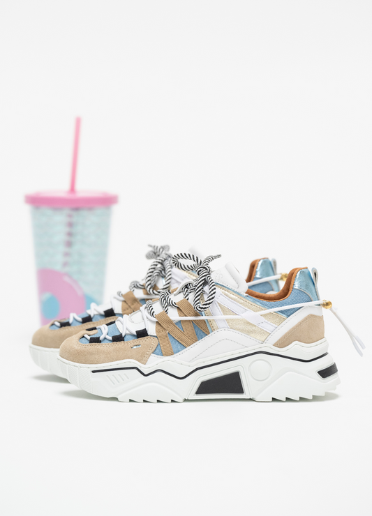 ORION denim - Sneakers | Sand / Jeans