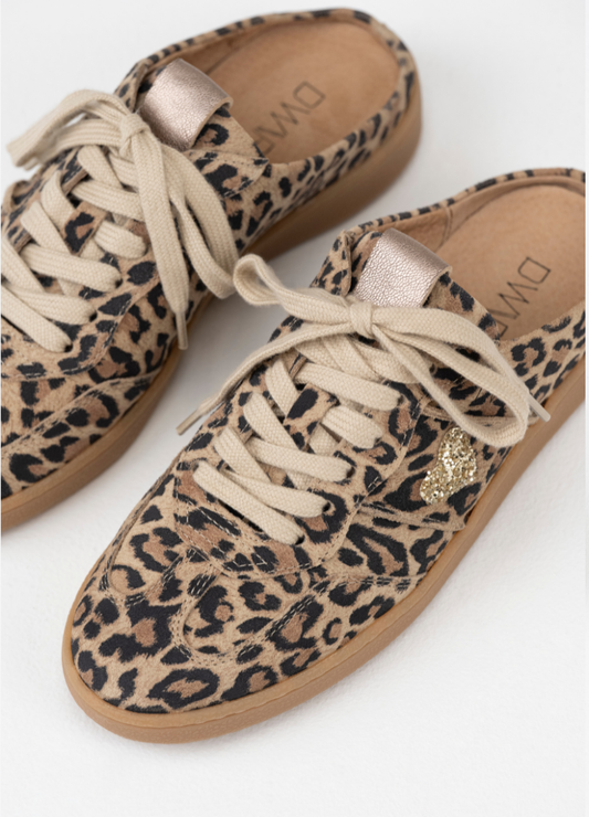 NOME HEART leopard - Sneakers | Cognac / Stone