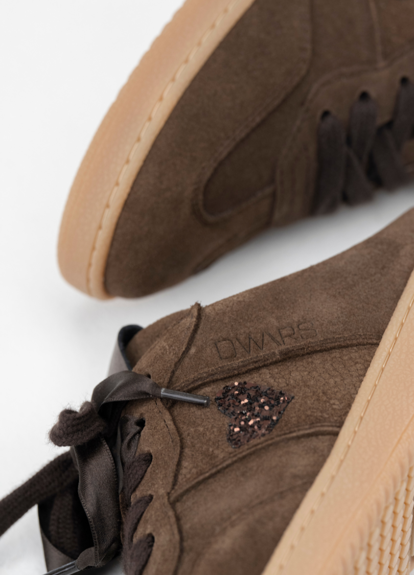 NOME Heart - Sneaker | Dunkelbraun