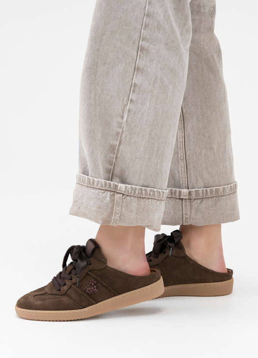 NOME heart - Sneakers | Dark Brown