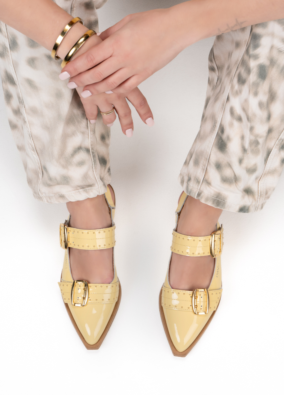 PORT ISABEL verniz - Slingbacks | Butter