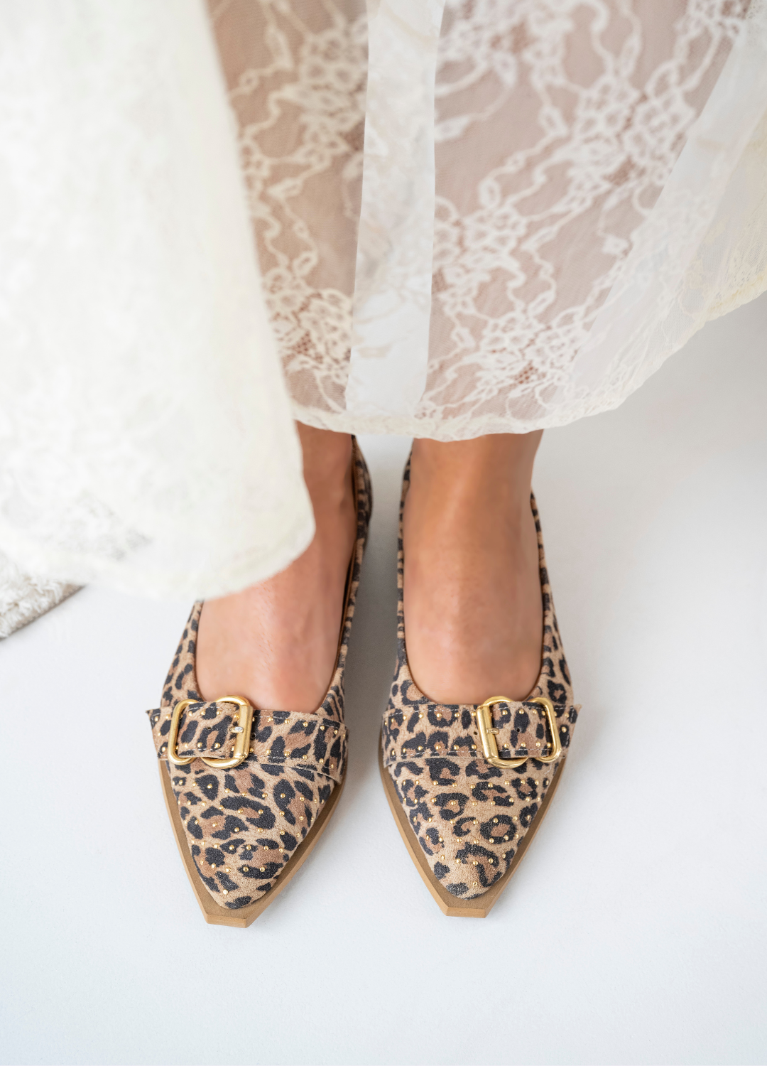 PORT VILA leopard - Loafers | Sand