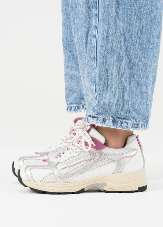 NEYA mesh - Sneakers | Silver / Pink