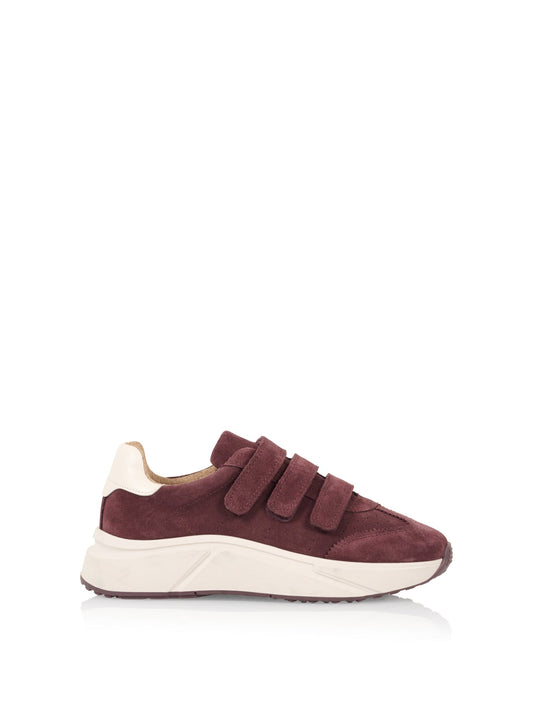 CALI suede - Sneakers | Bordeaux / Off White