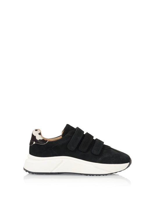 CALI cow hair on - Sneakers | White / Black