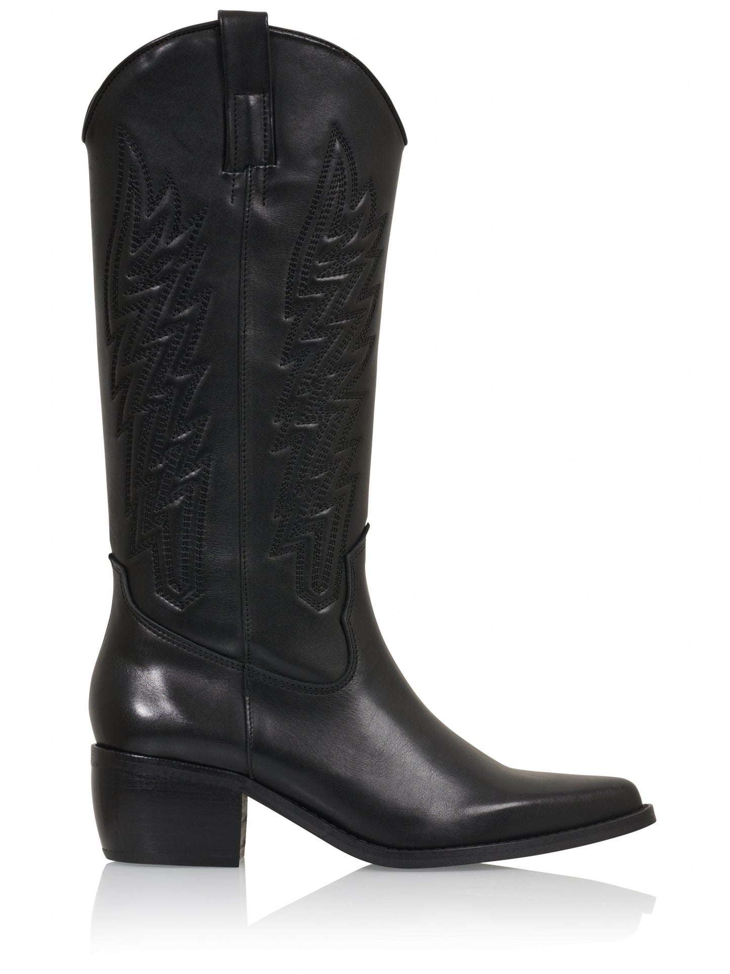 COLOMBIA leer - Westernboots | Black