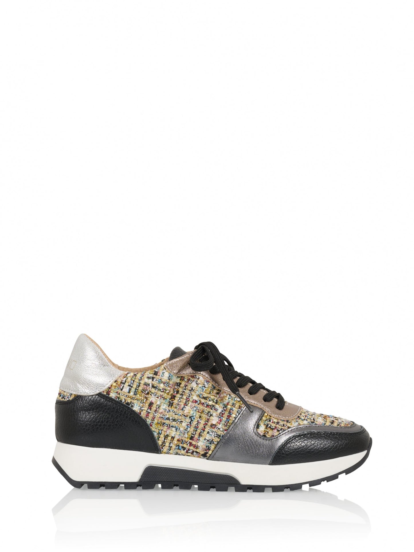 DUMFRIES tweed - Sneakers | Black / Cipra