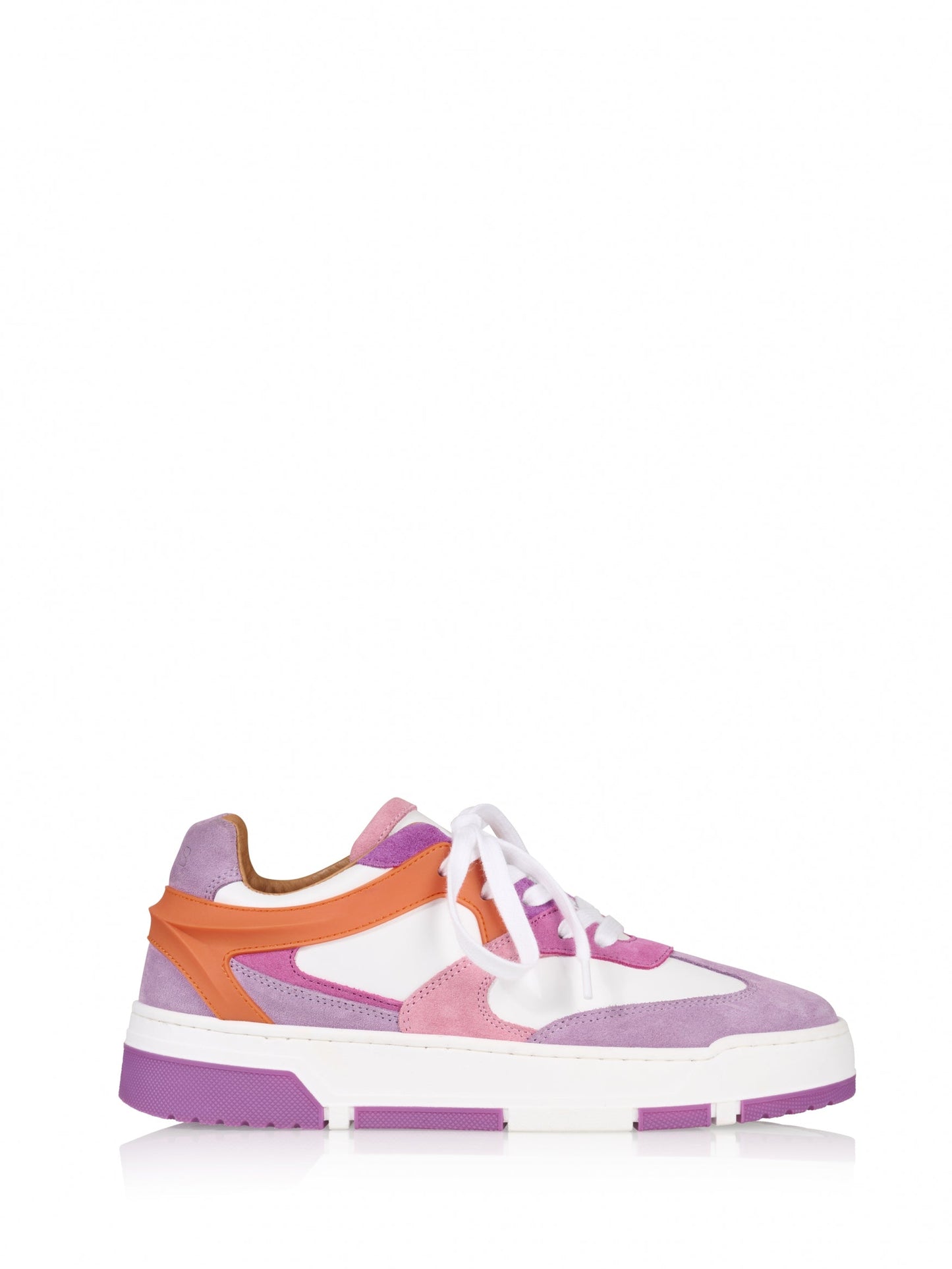 DURBAN suede - Sneakers | Purple / Orange