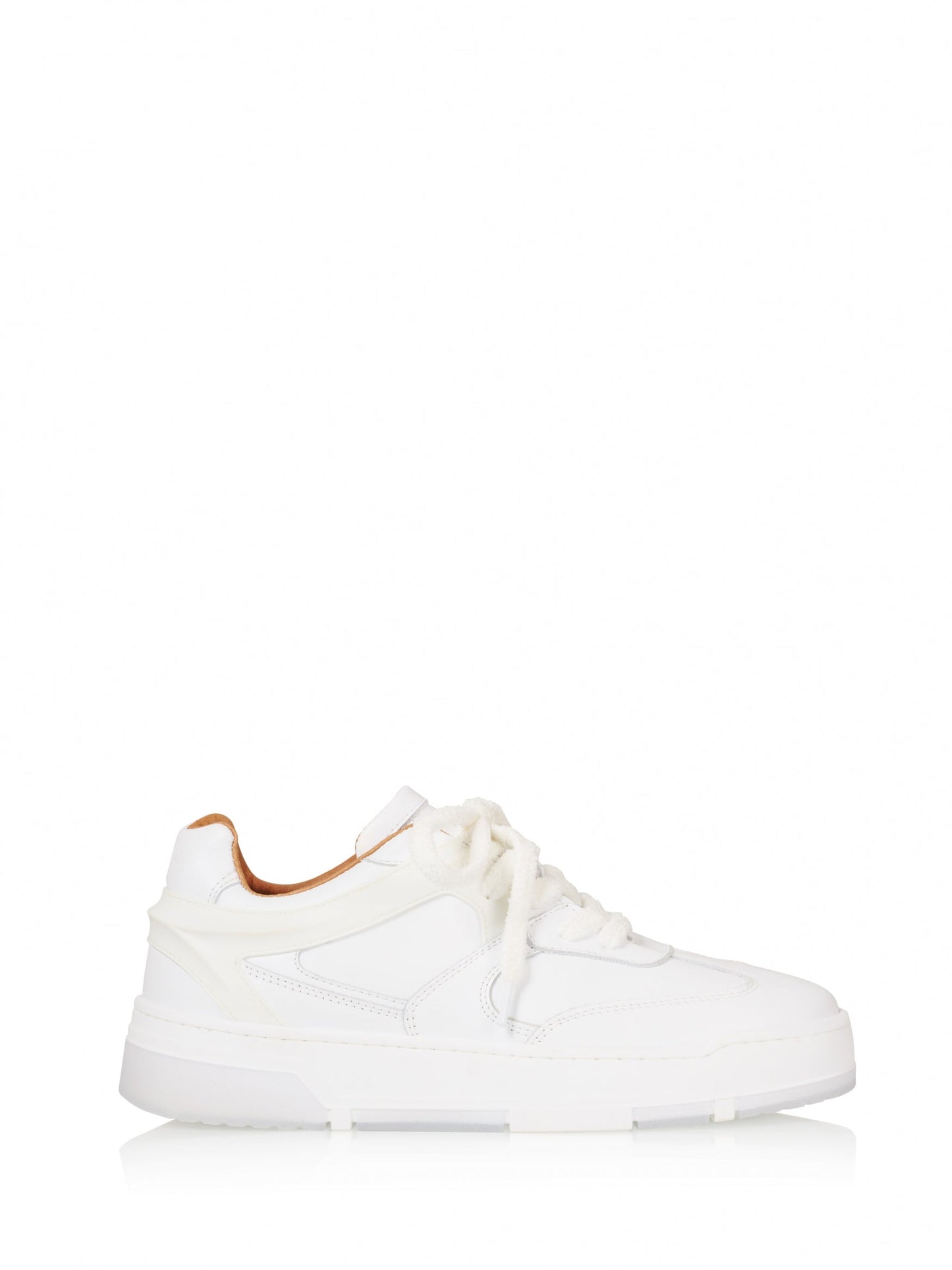 DURBAN leer - Sneakers | White / White