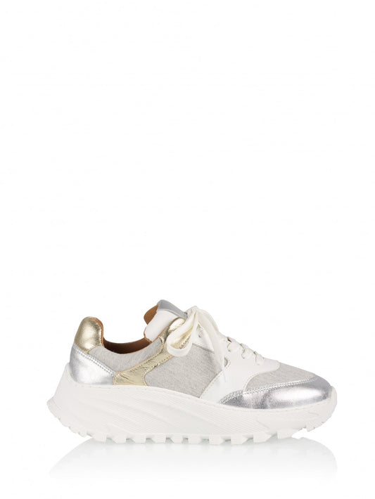 FAIRLIE denim - Sneakers | Grey / Silver