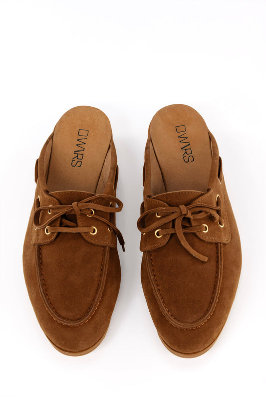 FRESNO suede - Loafers | Cognac