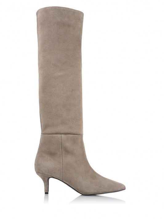 GERONA suede - Laarzen | Taupe