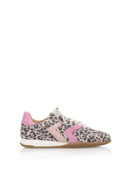 HIKI leopard - Sneakers | Sand / Pink
