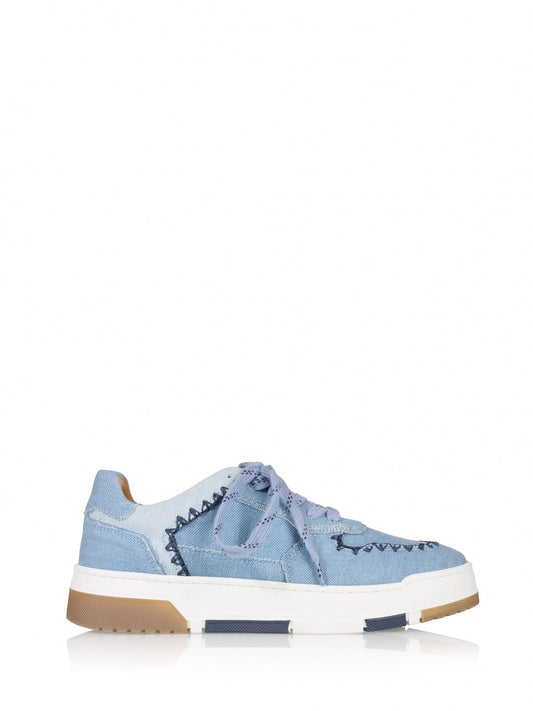 HUNTLY denim - Sneakers | Dark Jeans