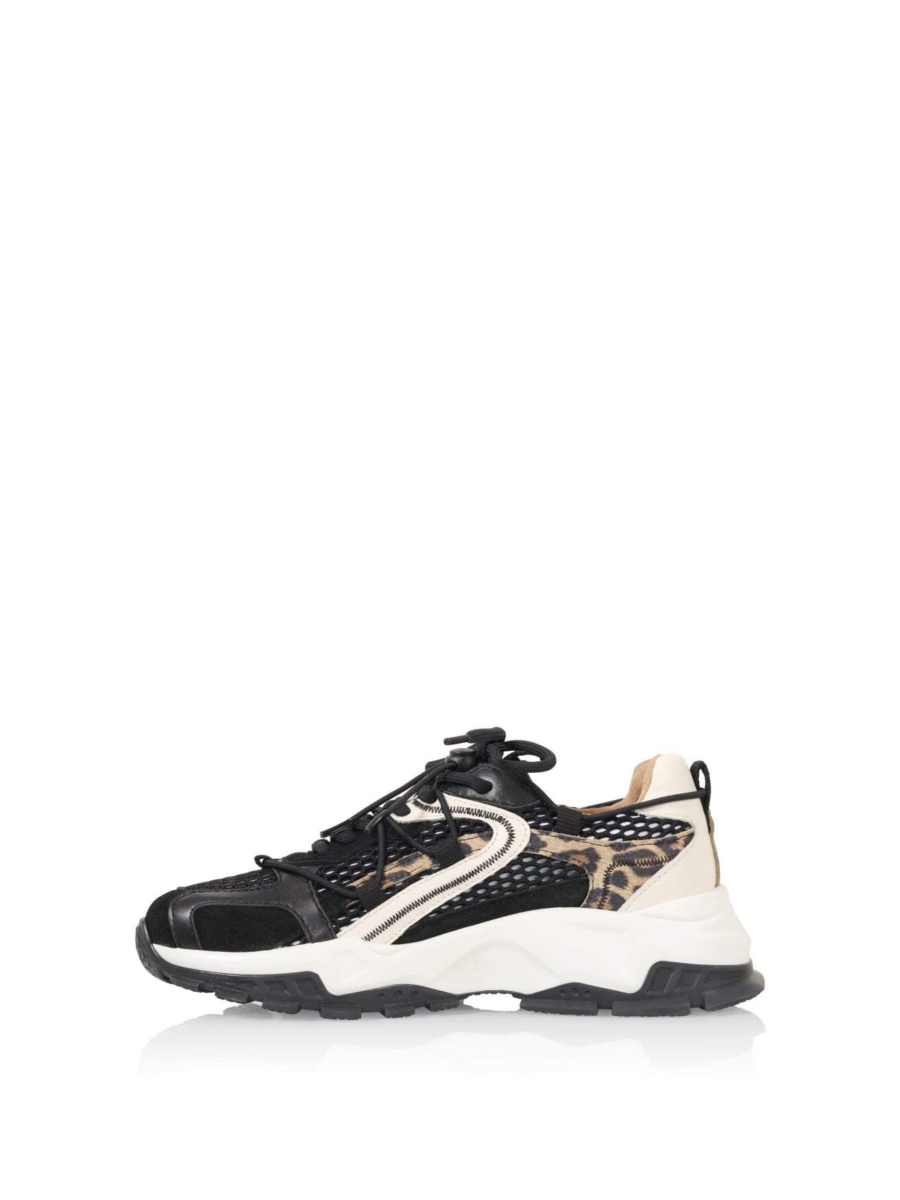 ISOLA leopard - Sneakers | Black / Cognac