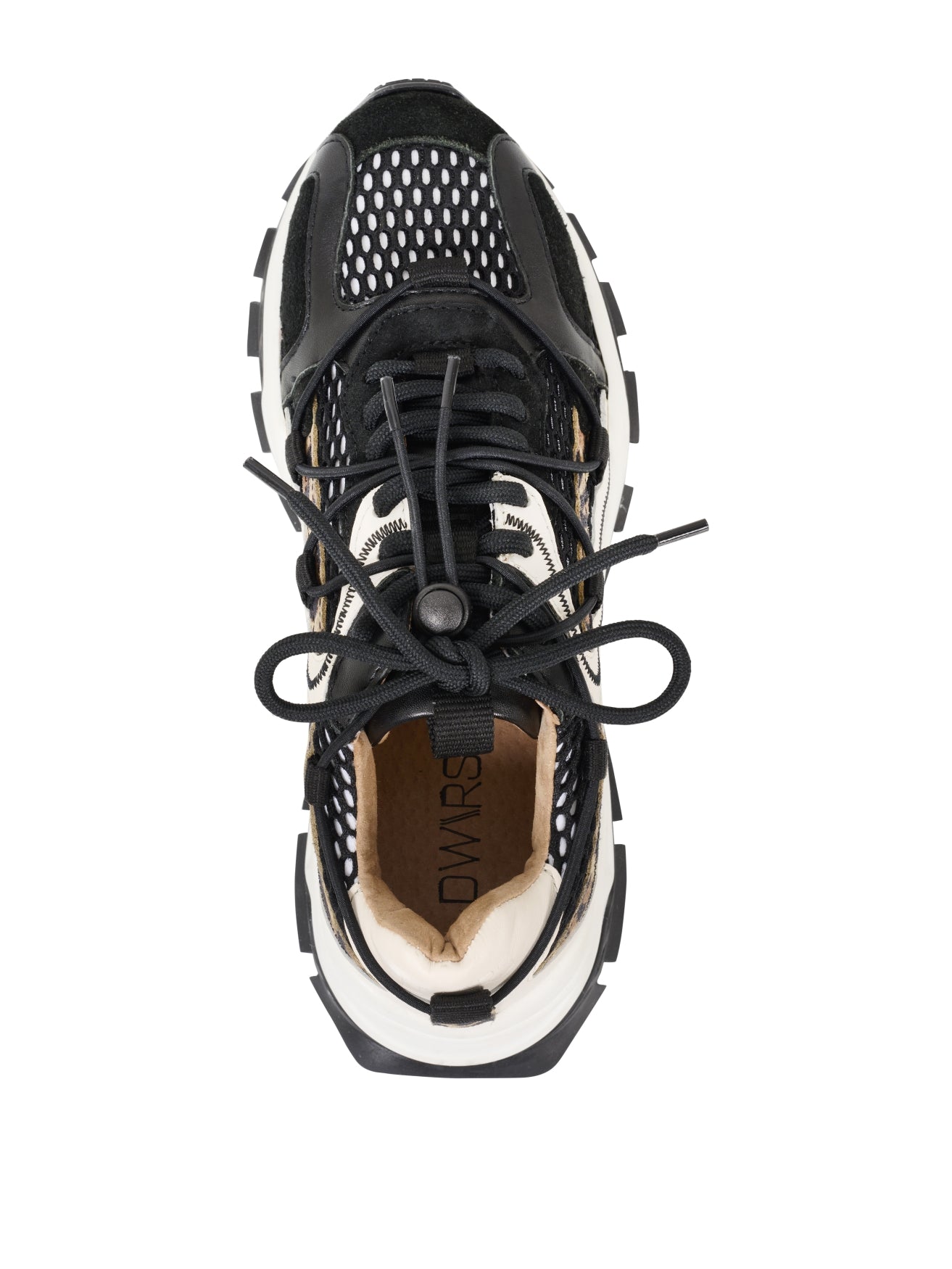 ISOLA leopard - Sneakers | Black / Cognac