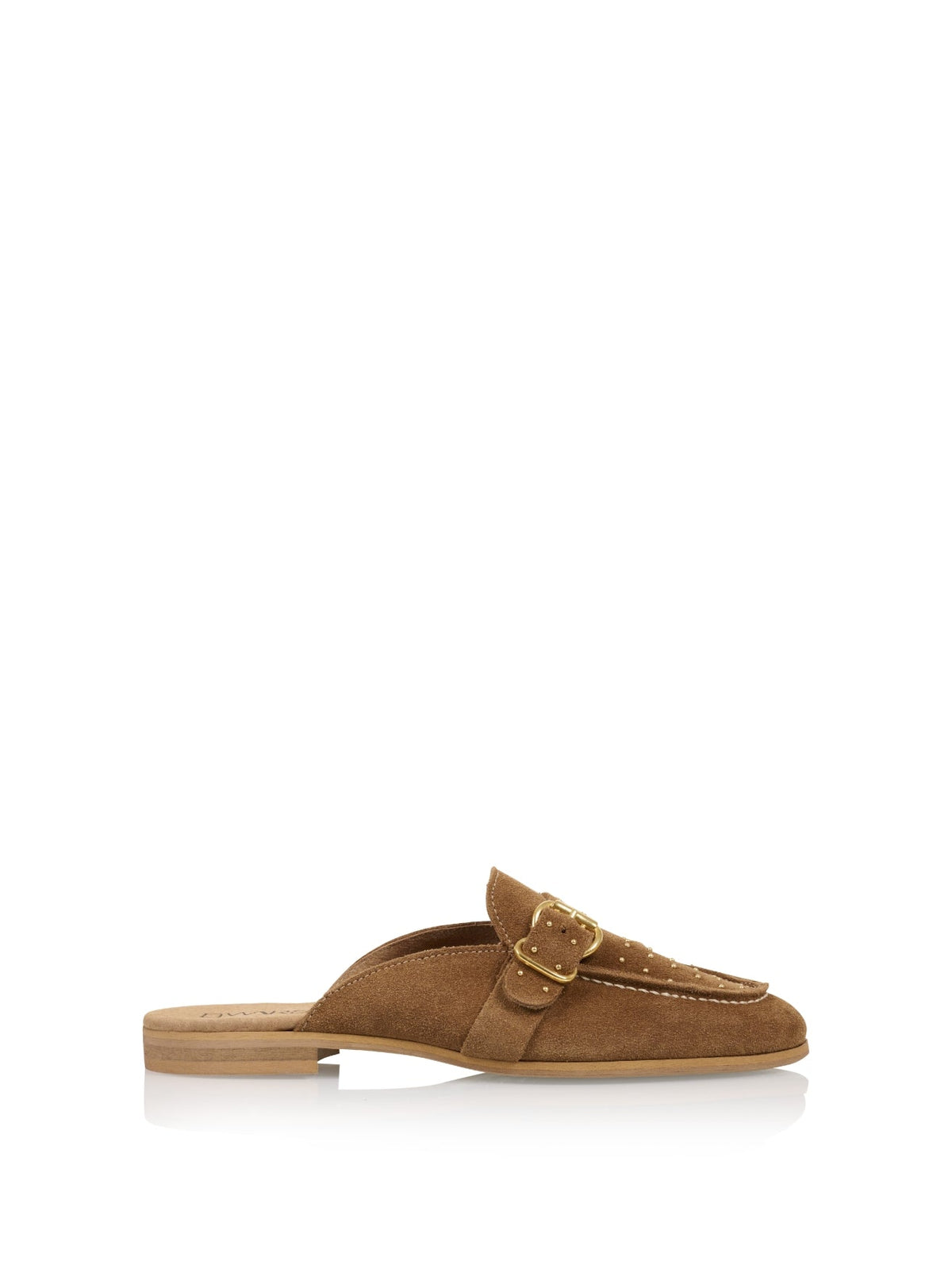 JASPER suede - Instappers | Cognac