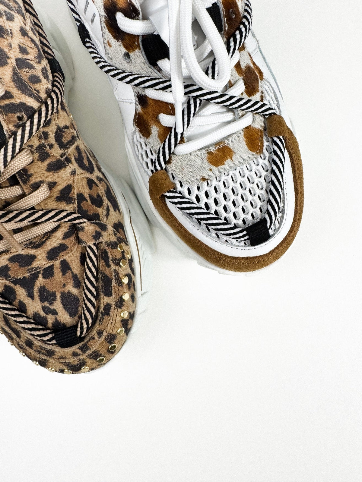 JUPITER cow hair on - Sneakers | White / Brown