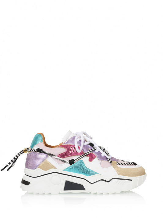 JUPITER denim - Sneakers | Lt. Pink / Aqua