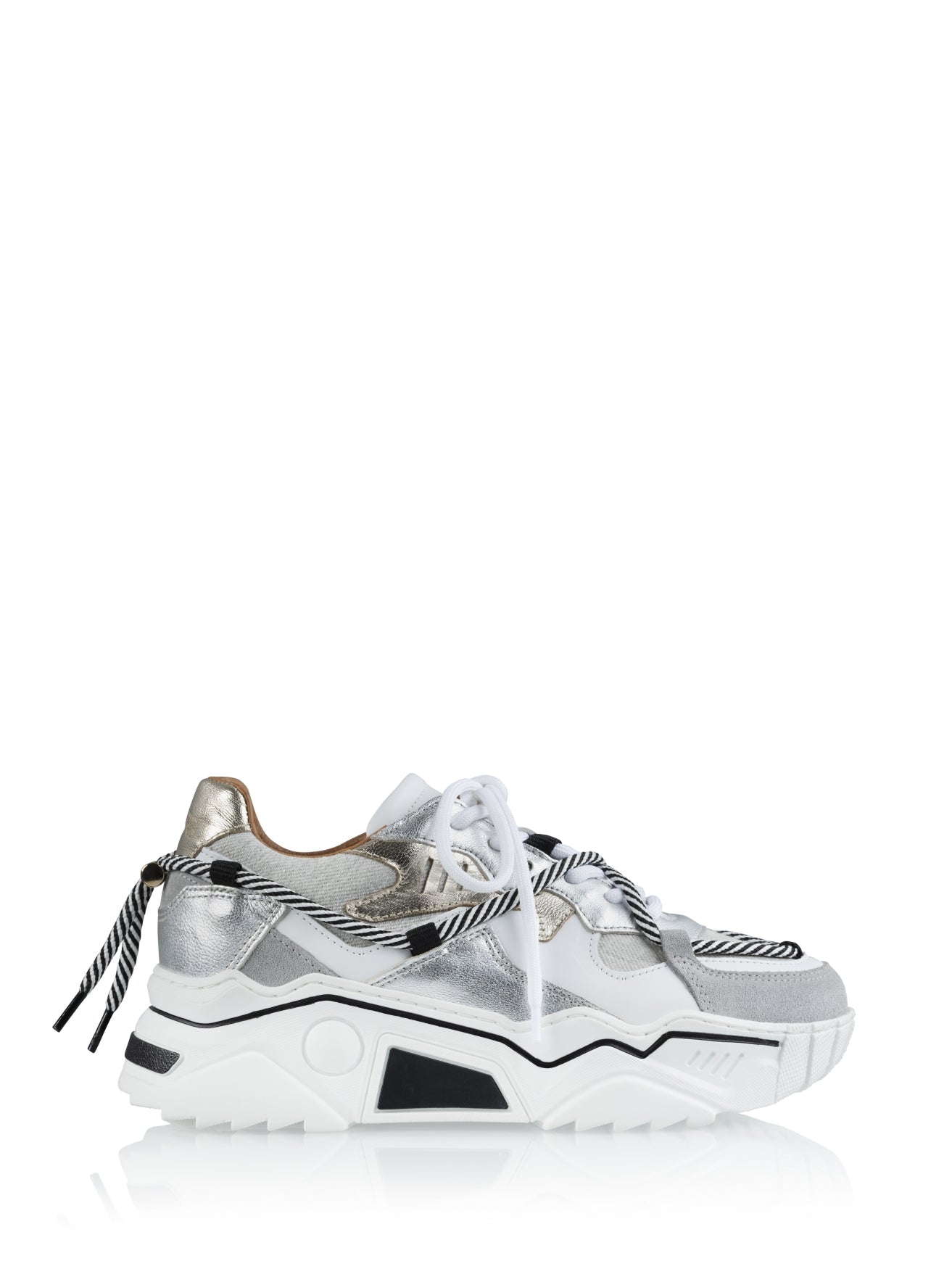 JUPITER denim - Sneakers | Silver / Grey