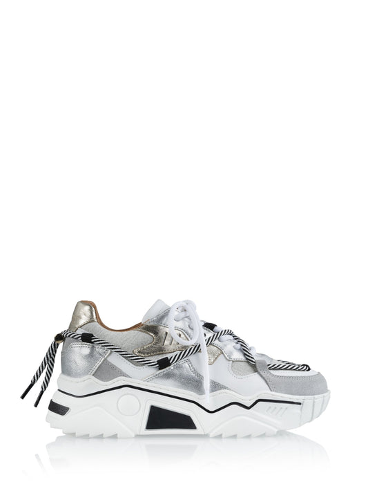 JUPITER denim - Sneakers | Silver / Grey