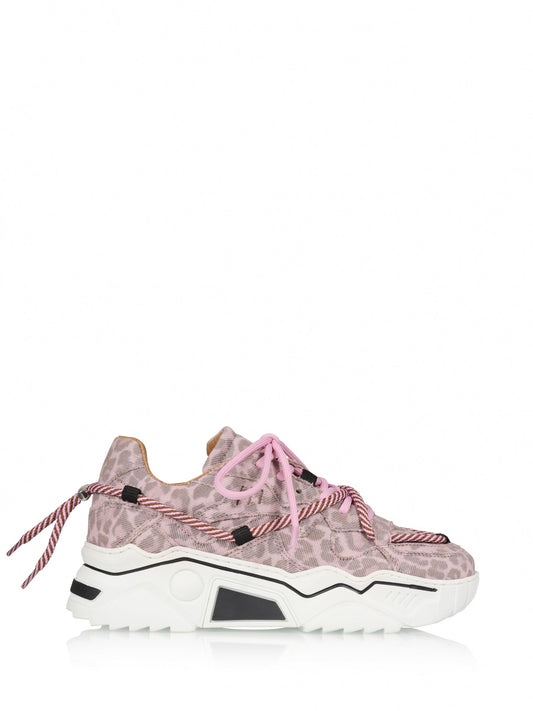JUPITER denim leopard - Sneakers | Lt.Pink