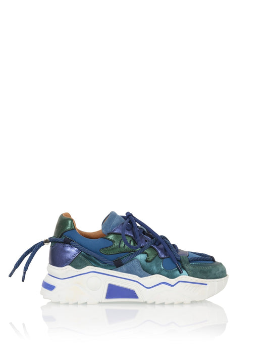 JUPITER metallic - sneakers | Dark blue / Green