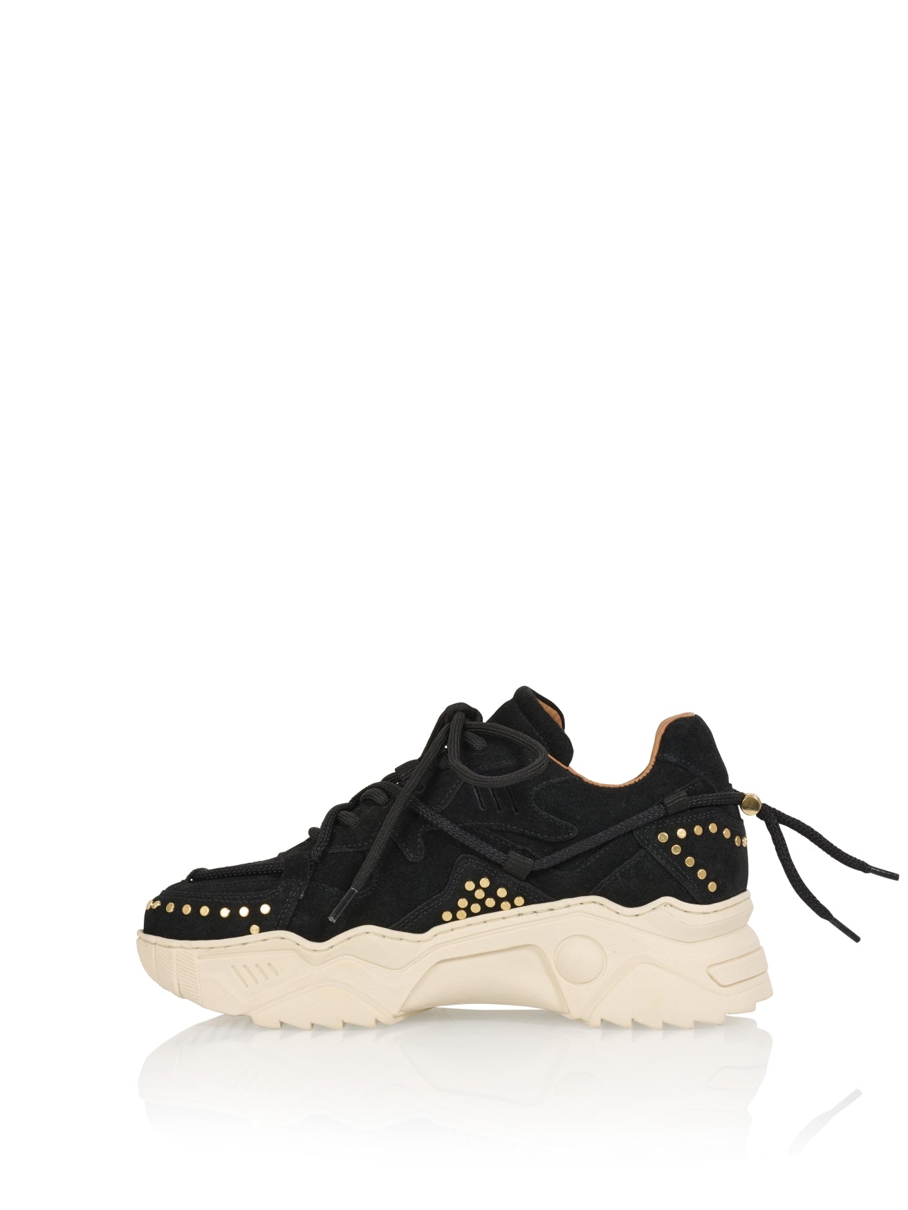 JUPITER-Sneaker mit Nieten | Schwarz