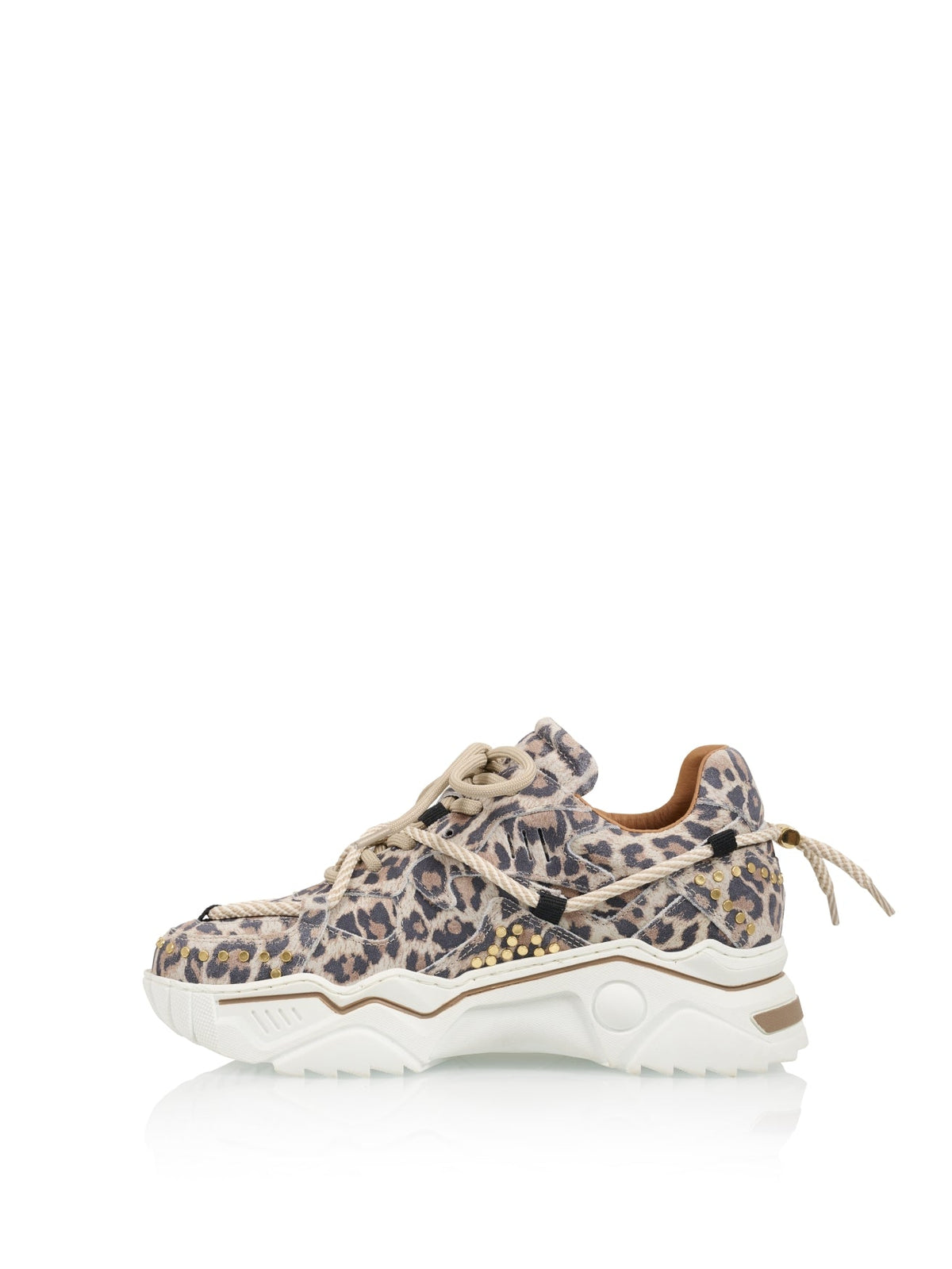 JUPITER studs leopard - Sneakers | Sand