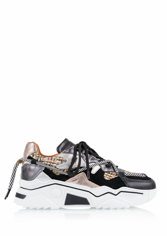 JUPITER tweed - Sneakers | Black / Stone