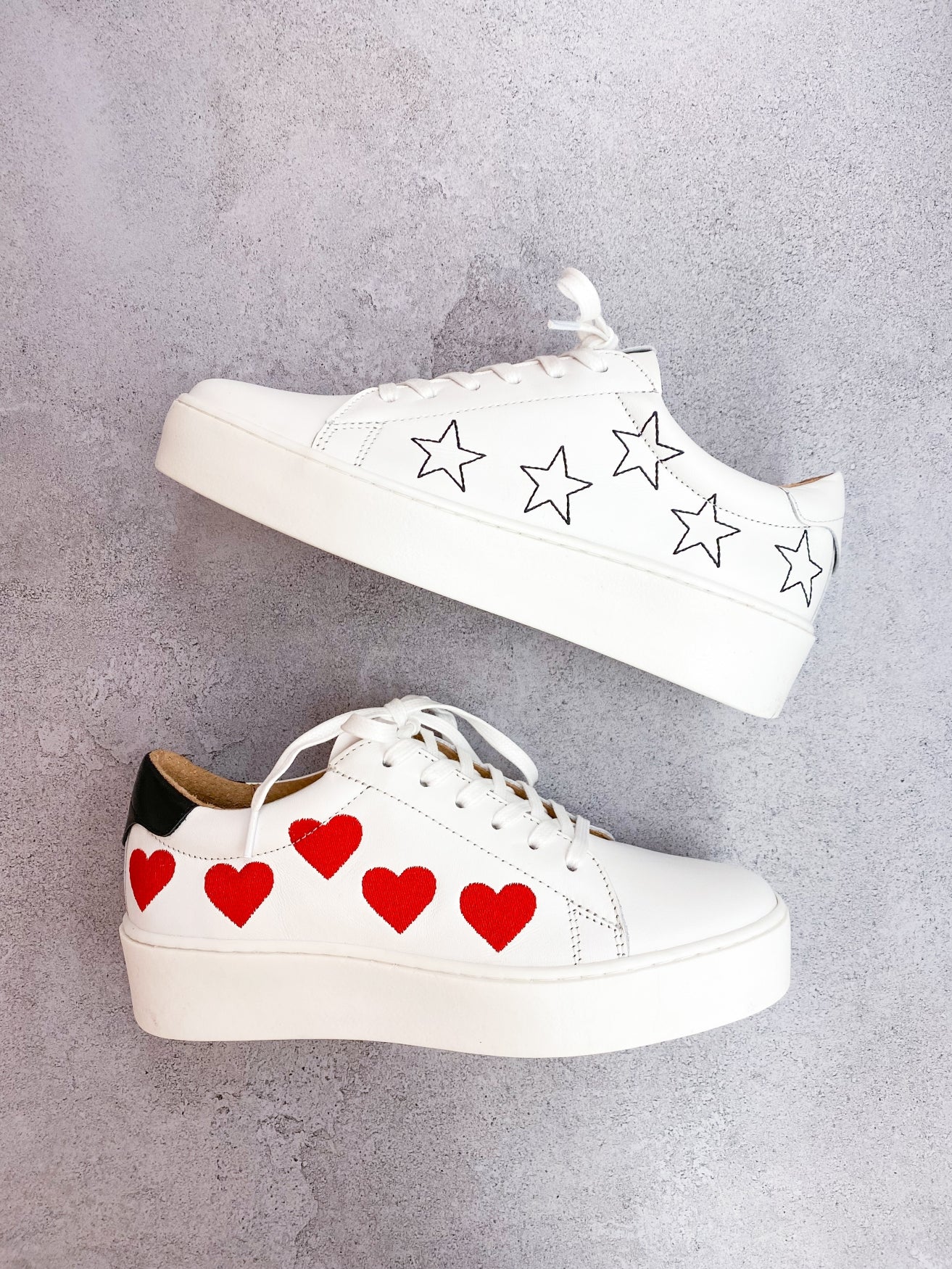 KENIA stars - Sneakers | White / Black