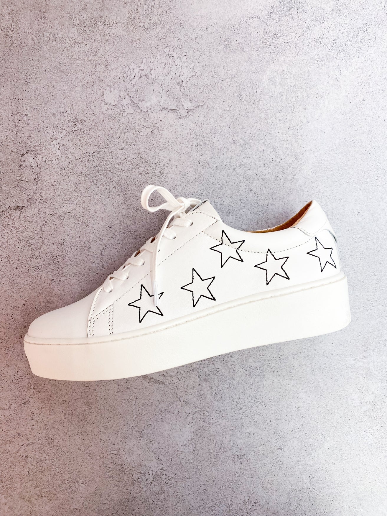 KENIA stars - Sneakers | White / Black